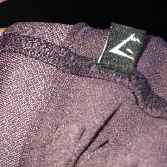 Gymshark Taupe/Purple Energy Seamless High Waisted Activewear leggings small​​​ - Picture 9 of 13